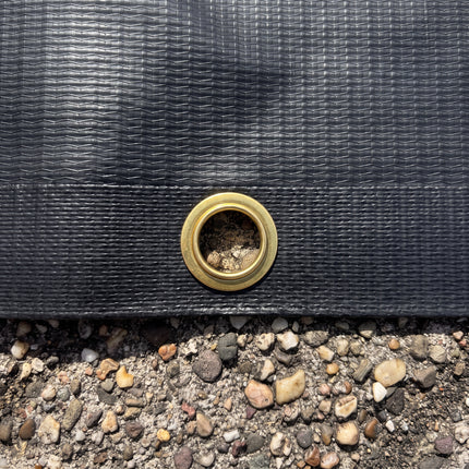 400 g/m² PVC Abdeckplane – Bodenplane – Bauplane – Schwarz