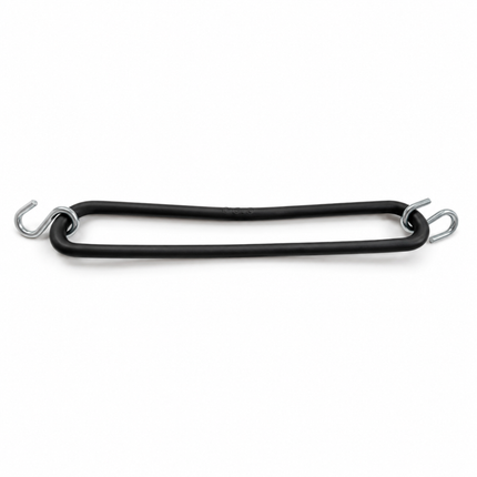 Spanrubber 8 mm x 25 cm Zwart