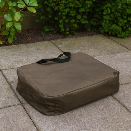 600D Schutzhülle für Gartenstuhl – Luxus Dunkelbraun